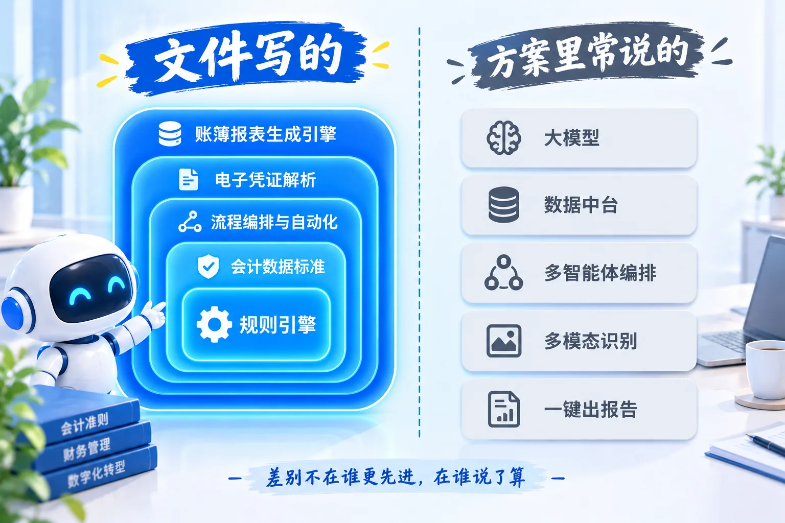 文件里的技术层次:规则引擎、数据标准、流程编排、凭证解析、报表生成